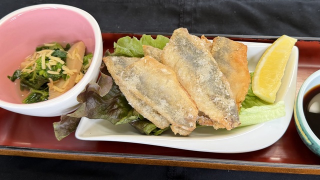 鯵の竜田揚げ